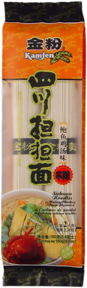 金粉四川担担面鲍鱼鸡汤味