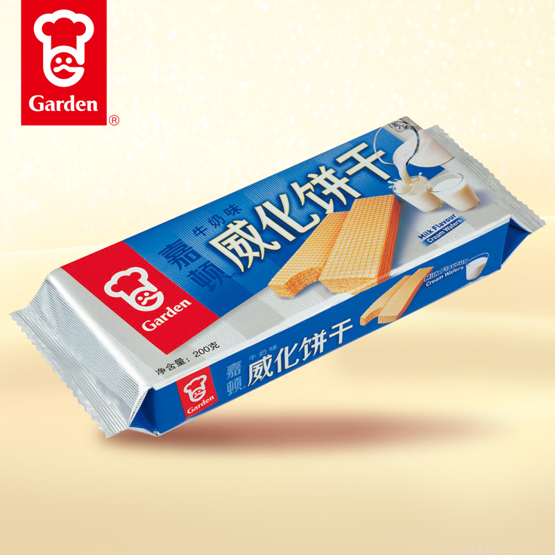 嘉顿牛奶味威化饼干