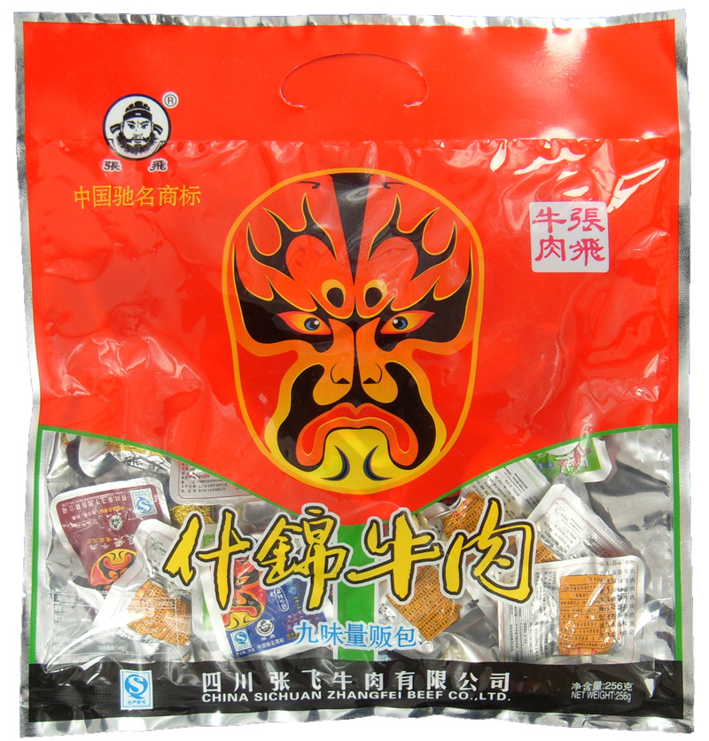 100克张飞什锦牛肉