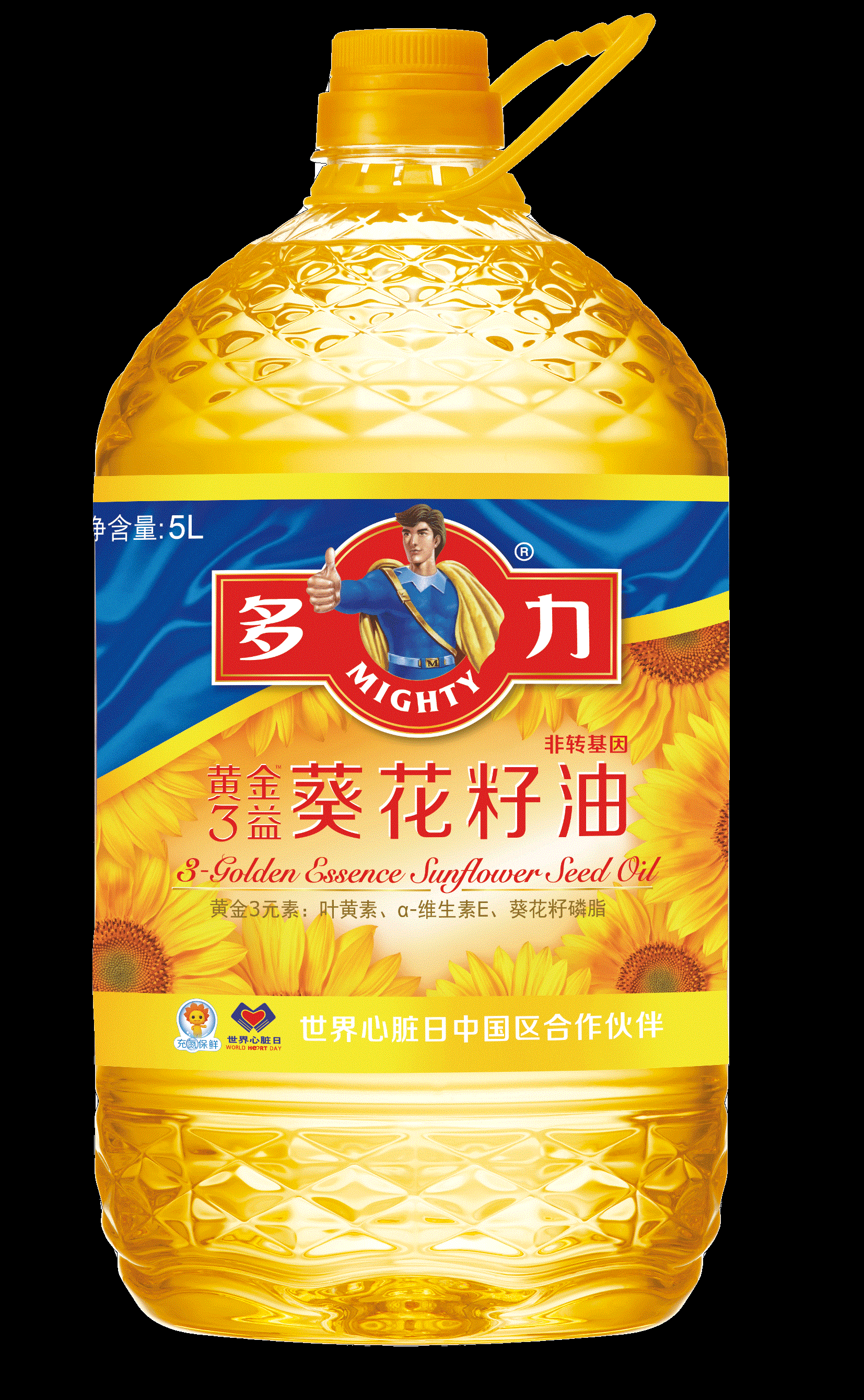 多力黄金3益葵花籽油