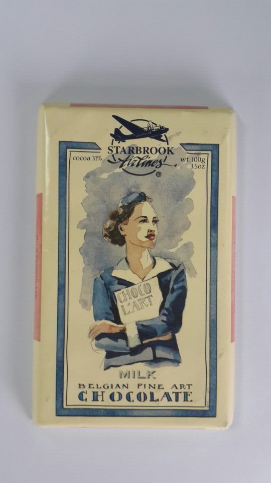 星河航空牛奶巧克力100g