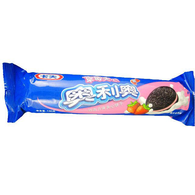 奥利奥巧克力夹心饼干（草莓夹心）