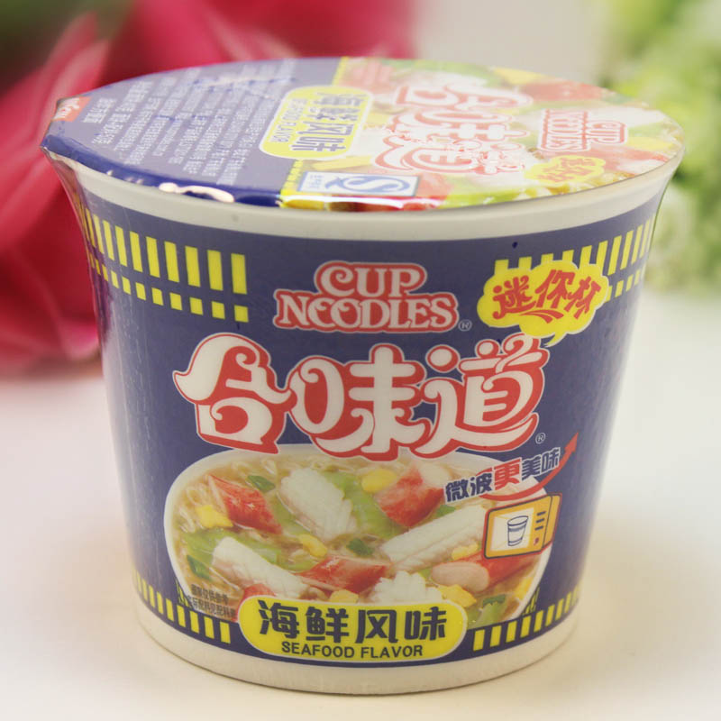 合味道迷你杯面海鲜风味