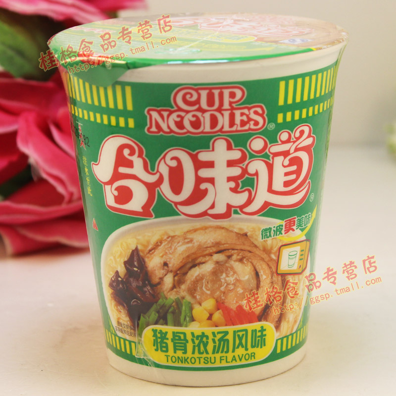 合味道猪骨浓汤杯面