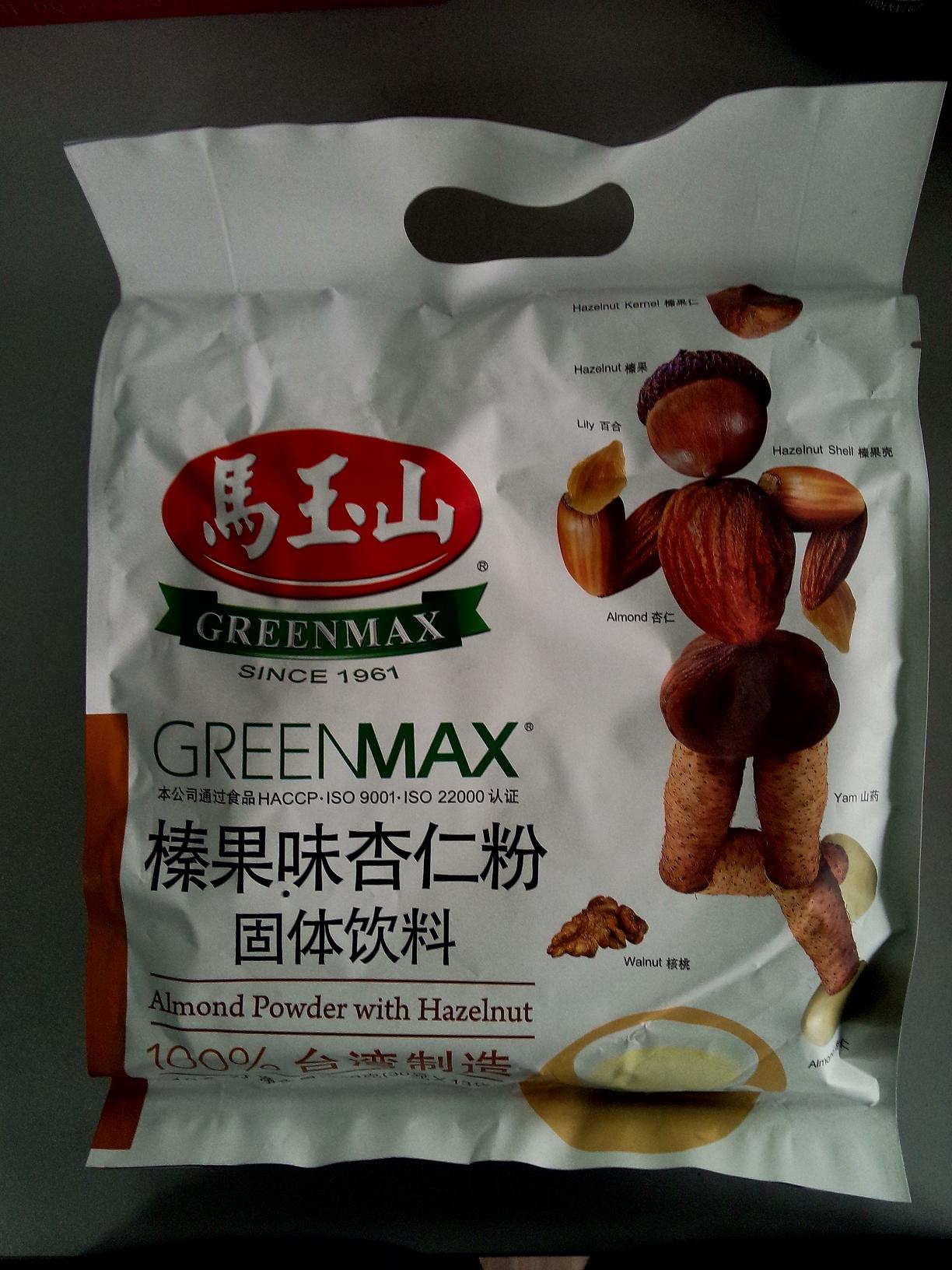 马玉山榛果味杏仁粉(固体饮料) 
