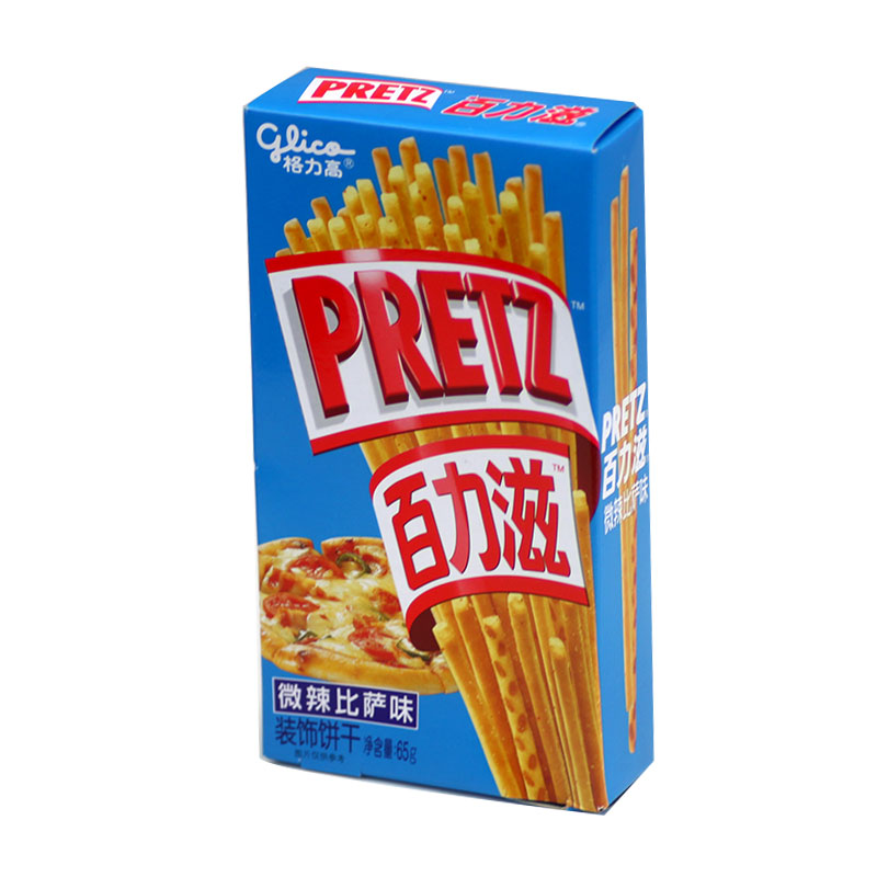 格力高百力滋装饰饼干（微辣披萨味）（涂层型）