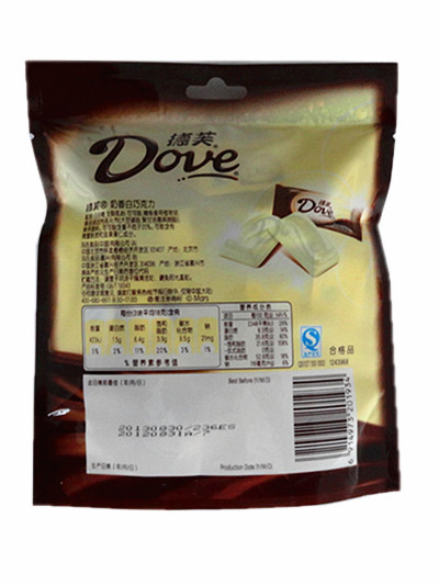 德芙奶香白巧克力分享装