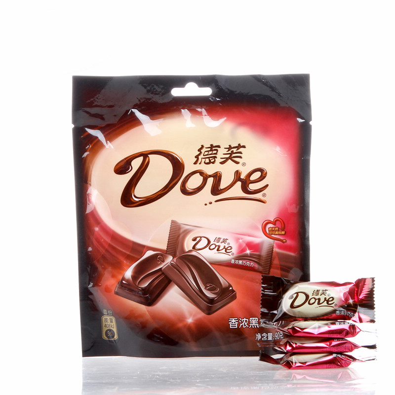 德芙黑巧克力