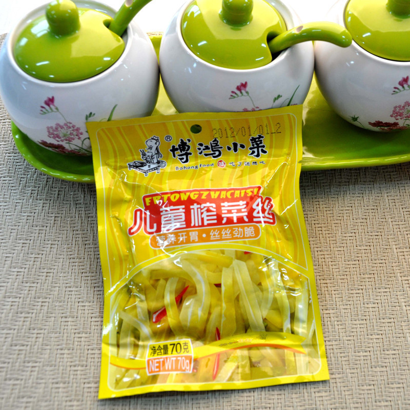 博鸿小菜博鸿儿童榨菜丝70g