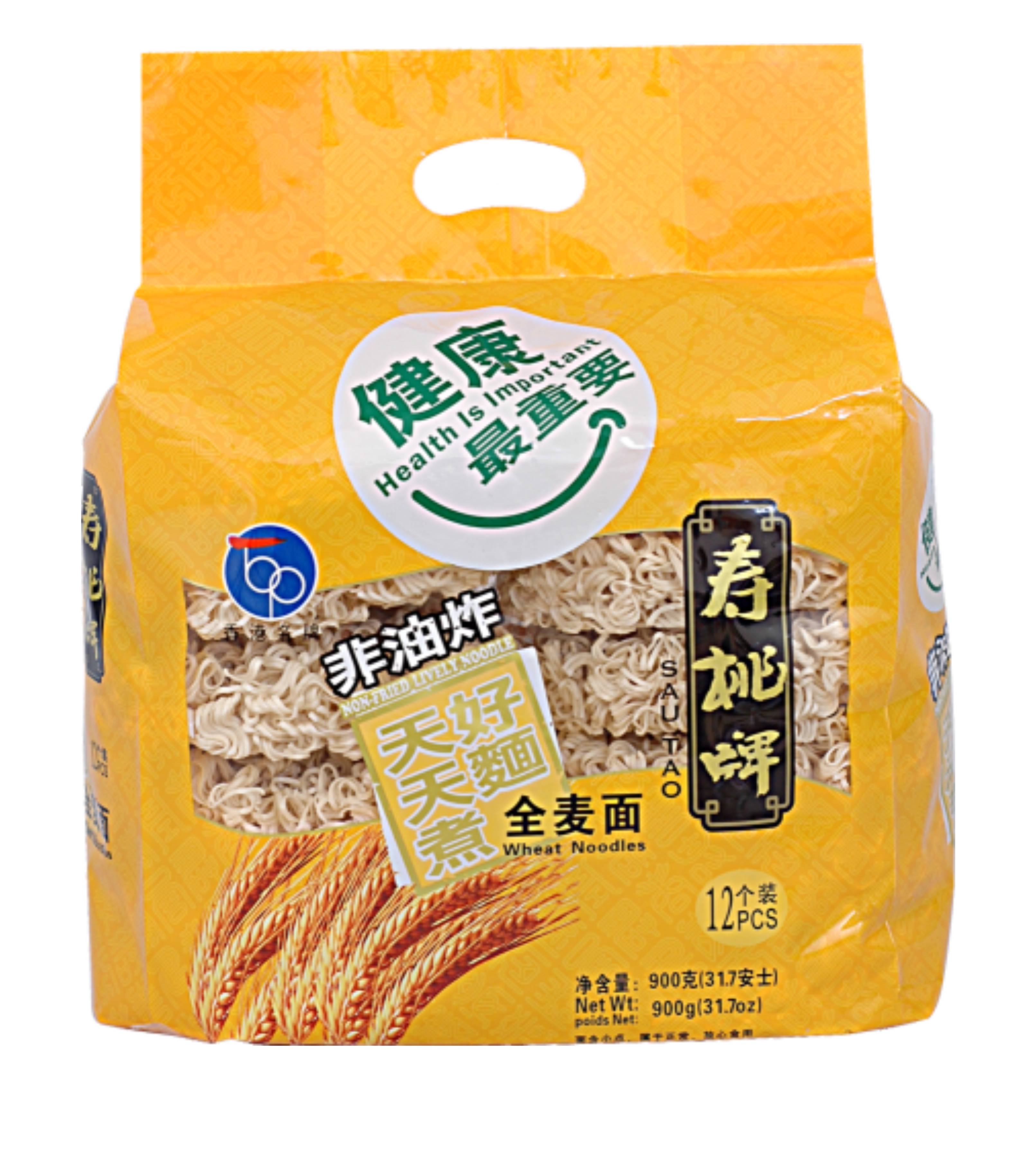 寿桃好面天天煮全麦面
