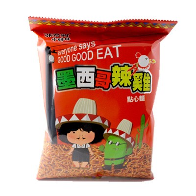 维力张君雅小妹妹墨西哥辣鸡点心面