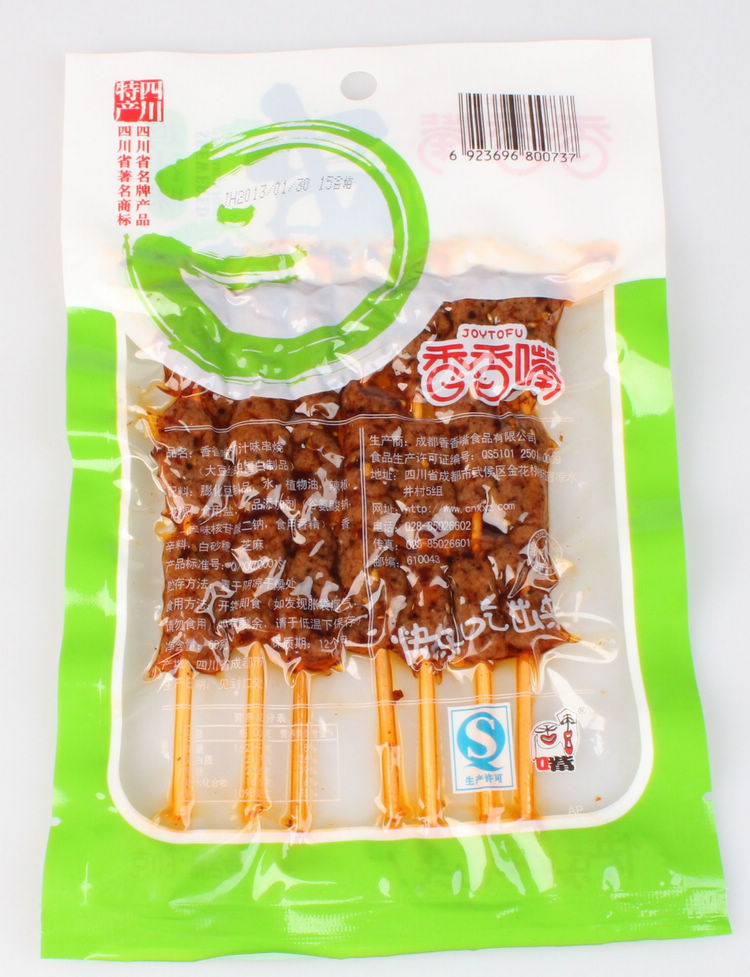 JOYTOFU/香香嘴香香嘴鸡汁味串烧60g