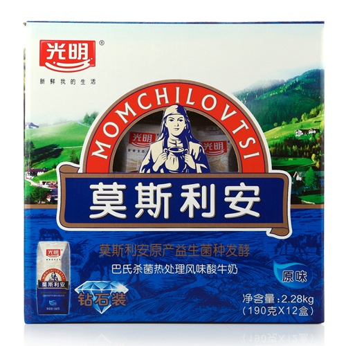 光明莫斯利安钻石包(原味)190ml*12