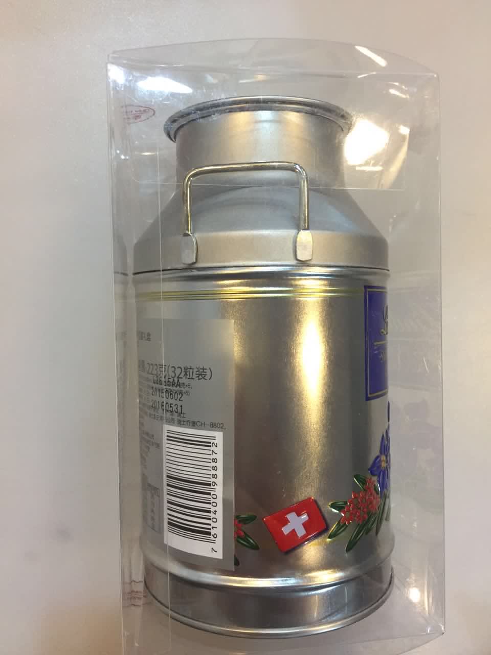 瑞士莲瑞士精选牛奶巧克力炫银