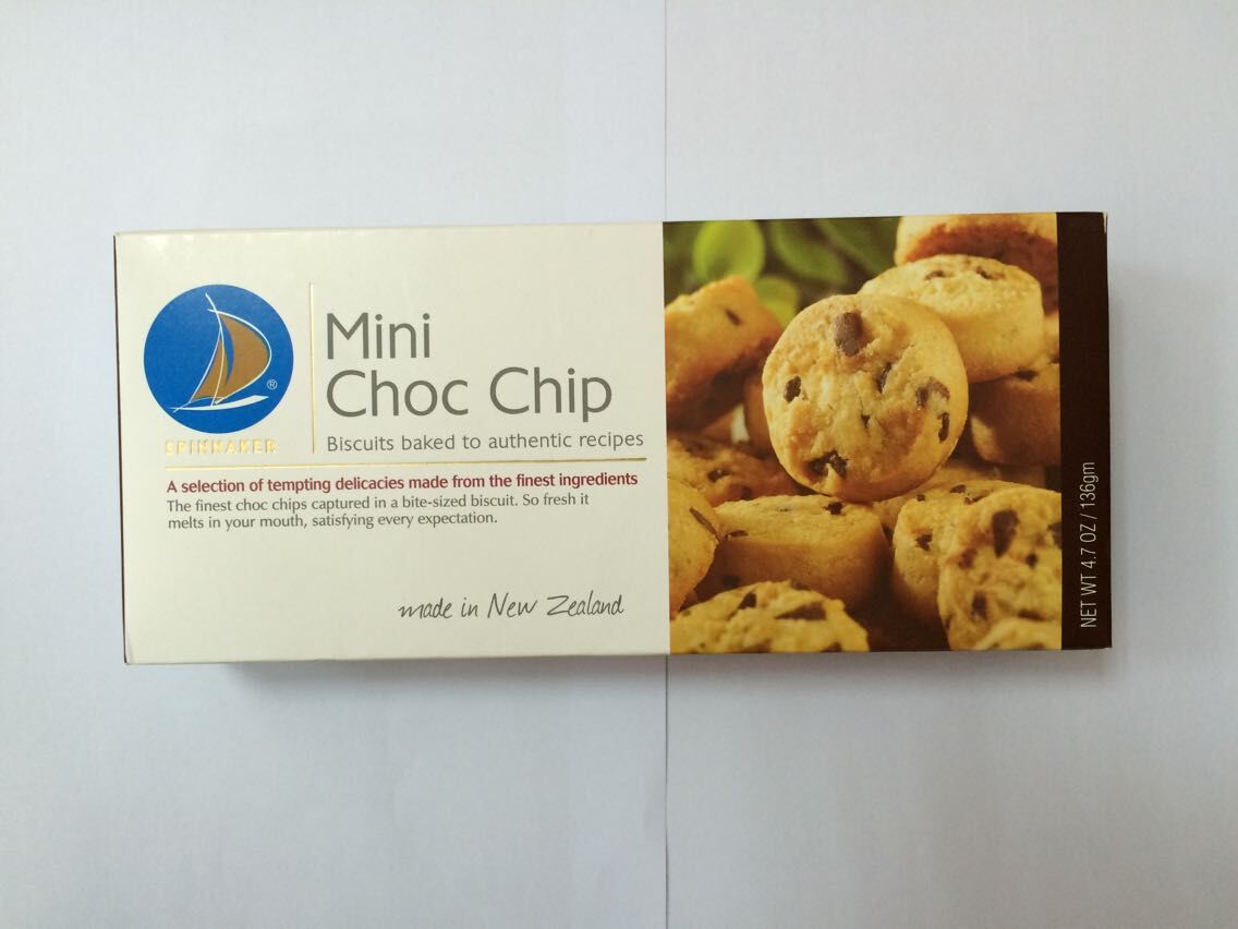 迷你巧克力曲奇136g