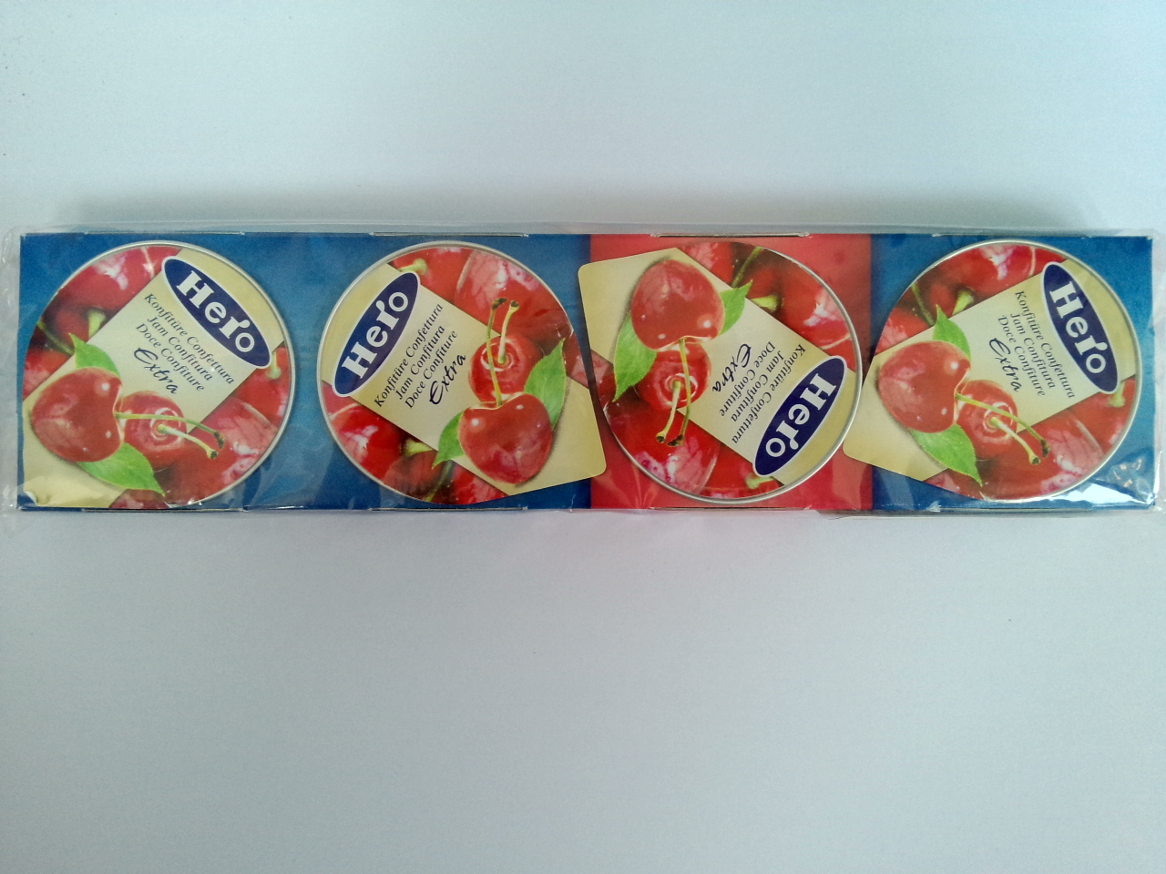 英雄红樱桃果酱4粒方便装