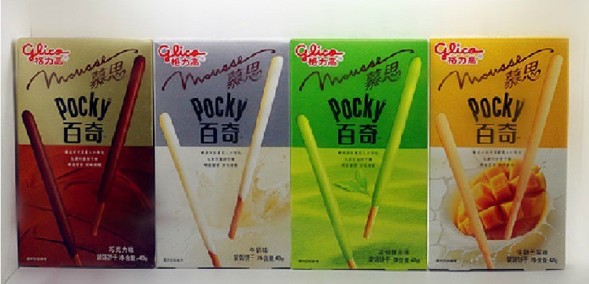 格力高慕思百奇装饰饼干（浓郁抹茶味）（涂层型）