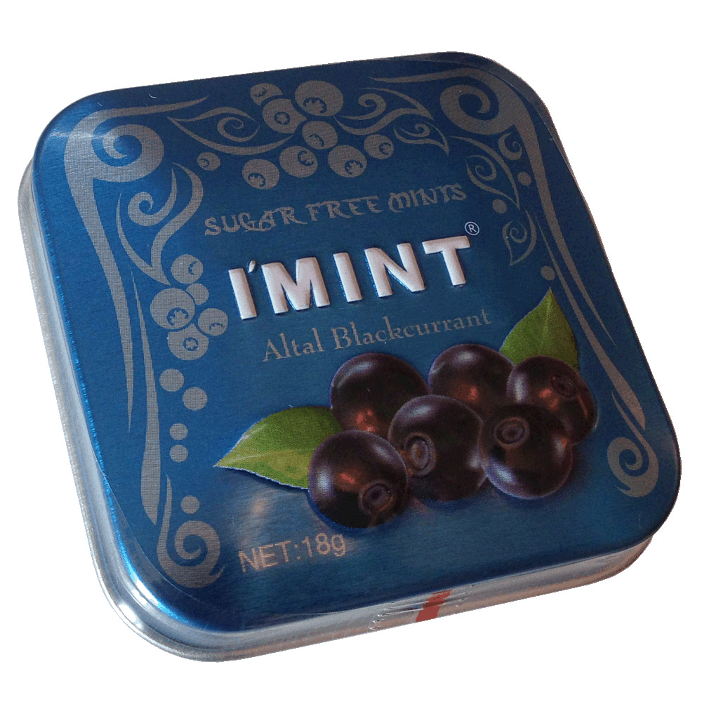 IˊMINT阿勒泰黑加仑味无糖薄荷糖