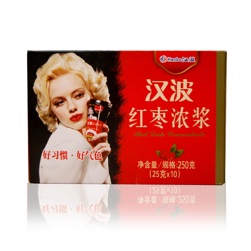 汉波红枣浓浆250g