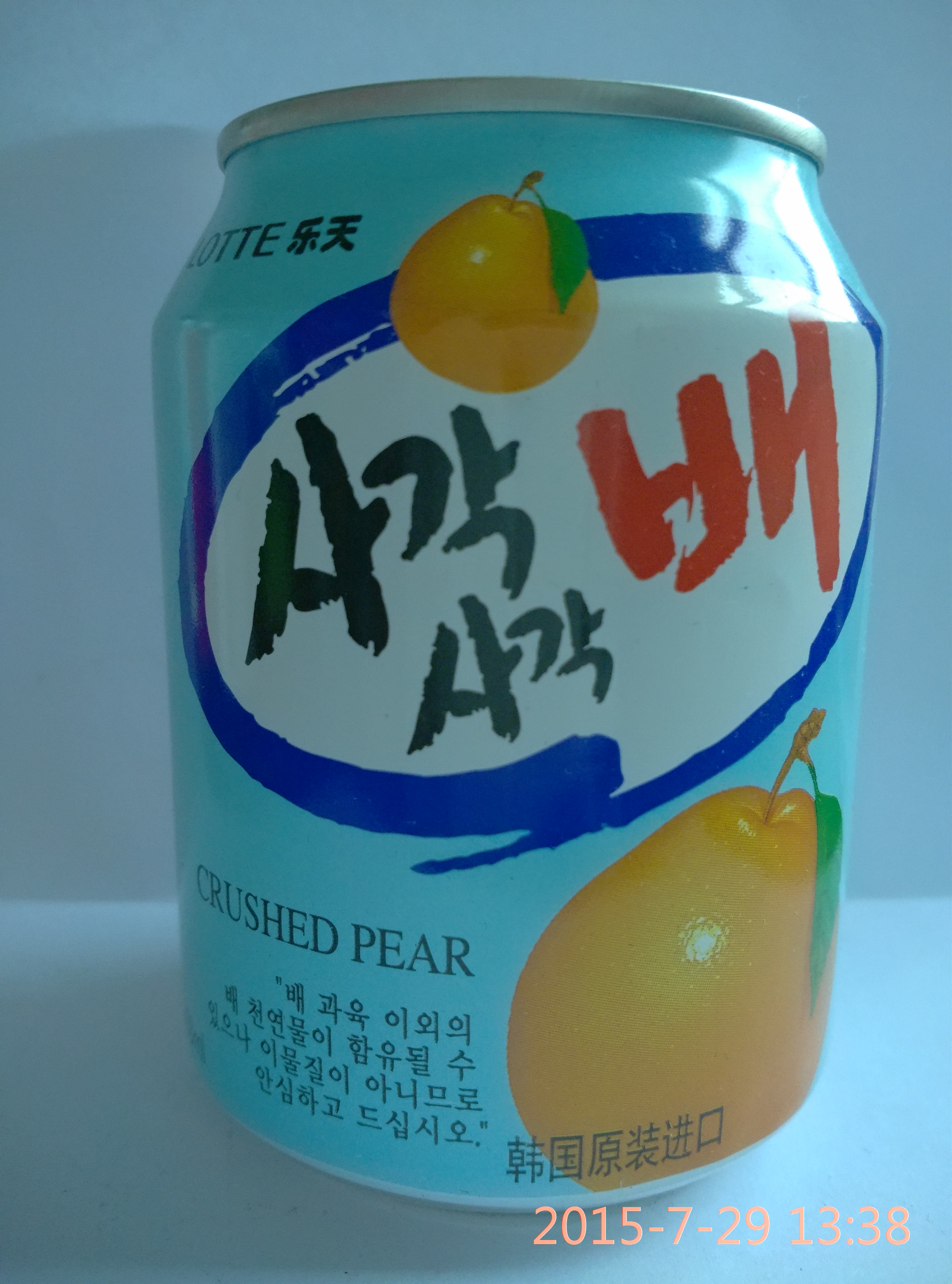 乐天梨汁饮料