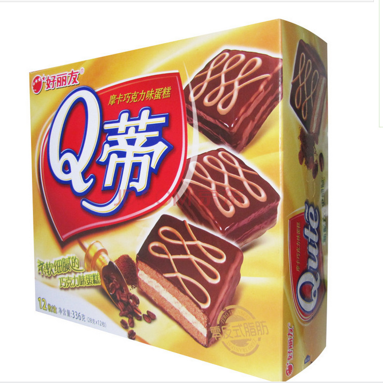 好丽友Q蒂摩卡12片336g
