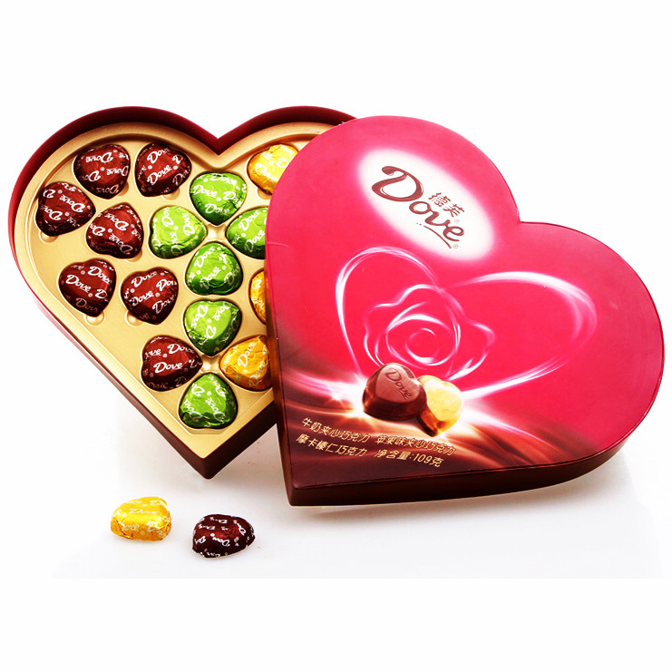 德芙牛奶夹心巧克力