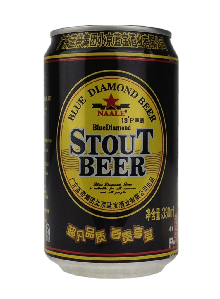 蓝带蓝宝黑啤330ml