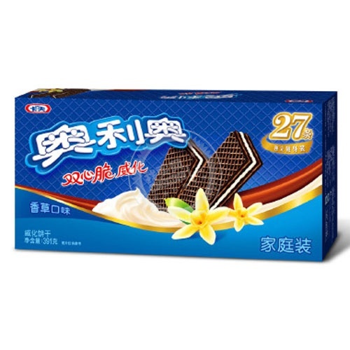 我买网奥利奥双心脆威化14.5*16*24巧克力＋花生家