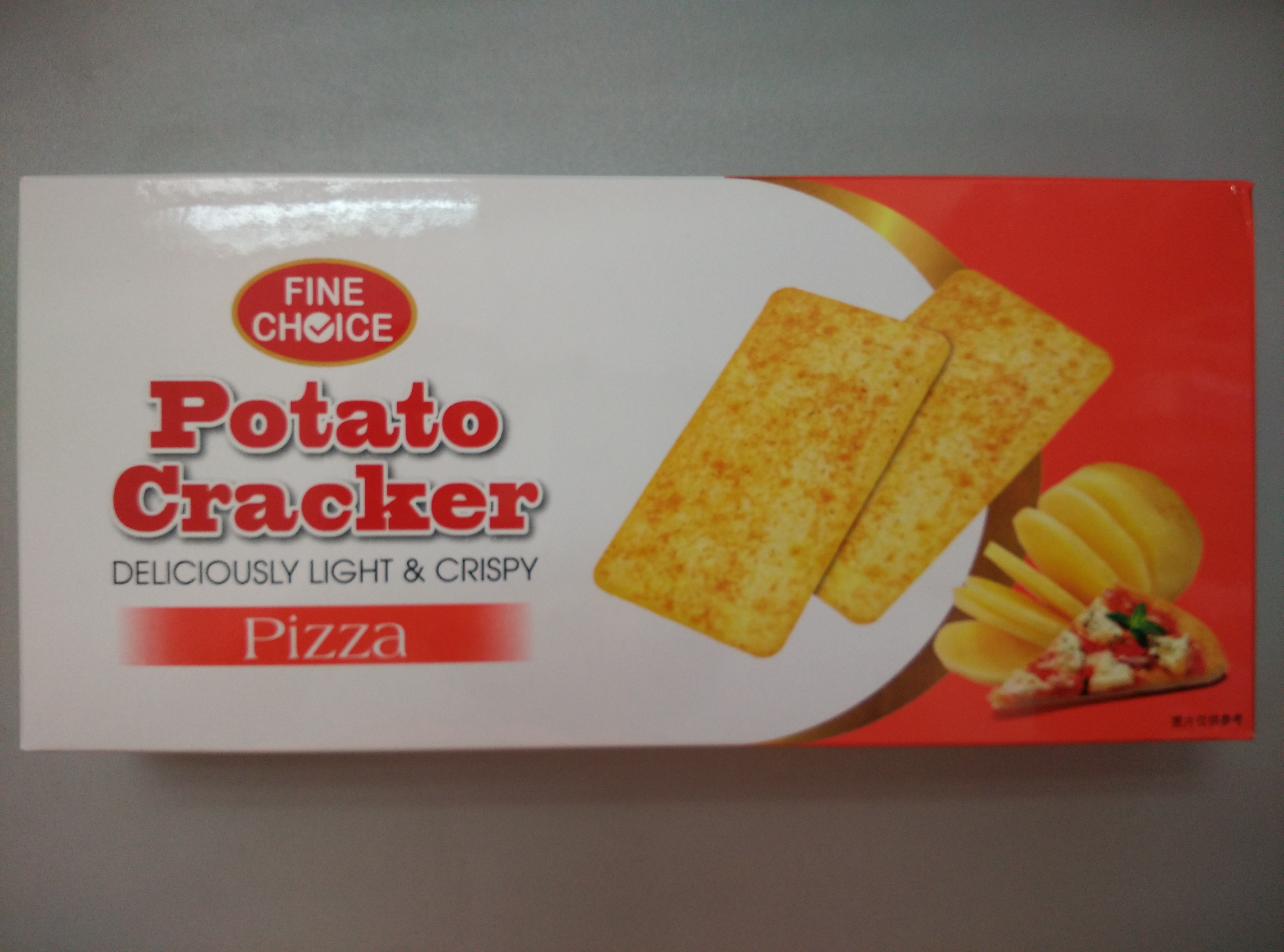 华思美马铃薯薄饼干（披萨味）