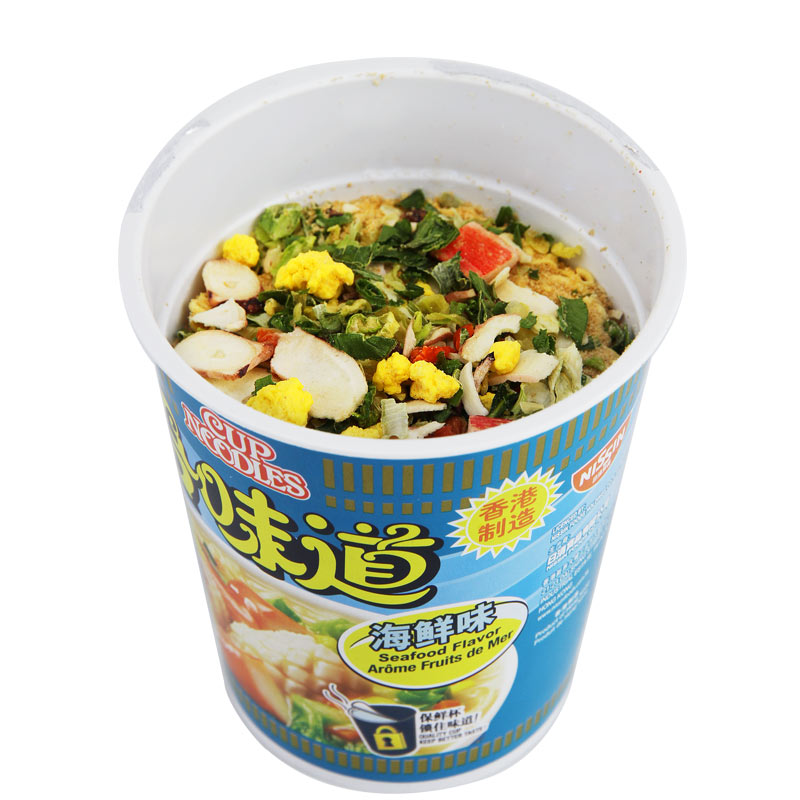 日清合味道海鲜杯面