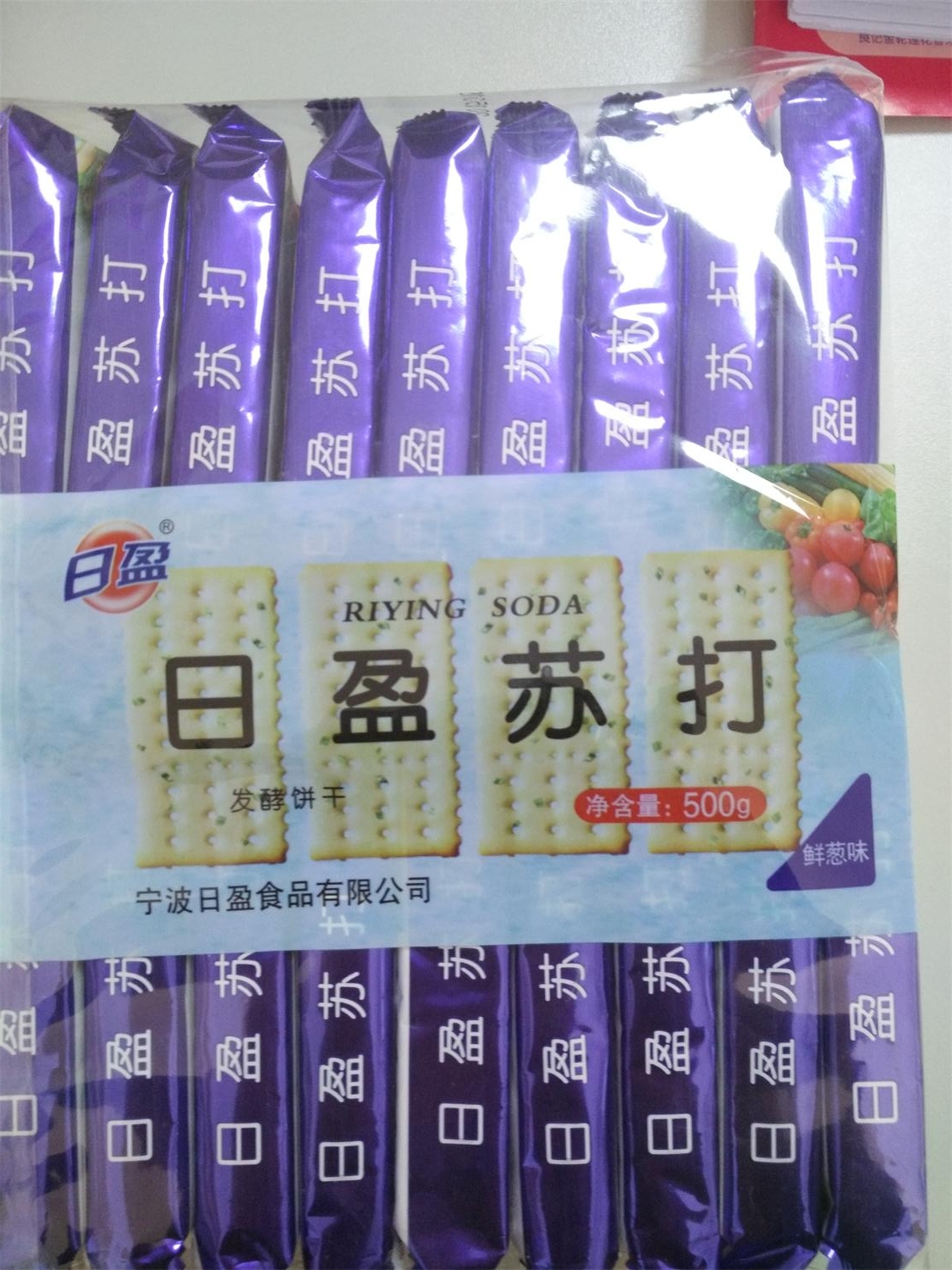 日盈苏打饼干（鲜葱味）