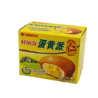 好丽友蛋黄派2片