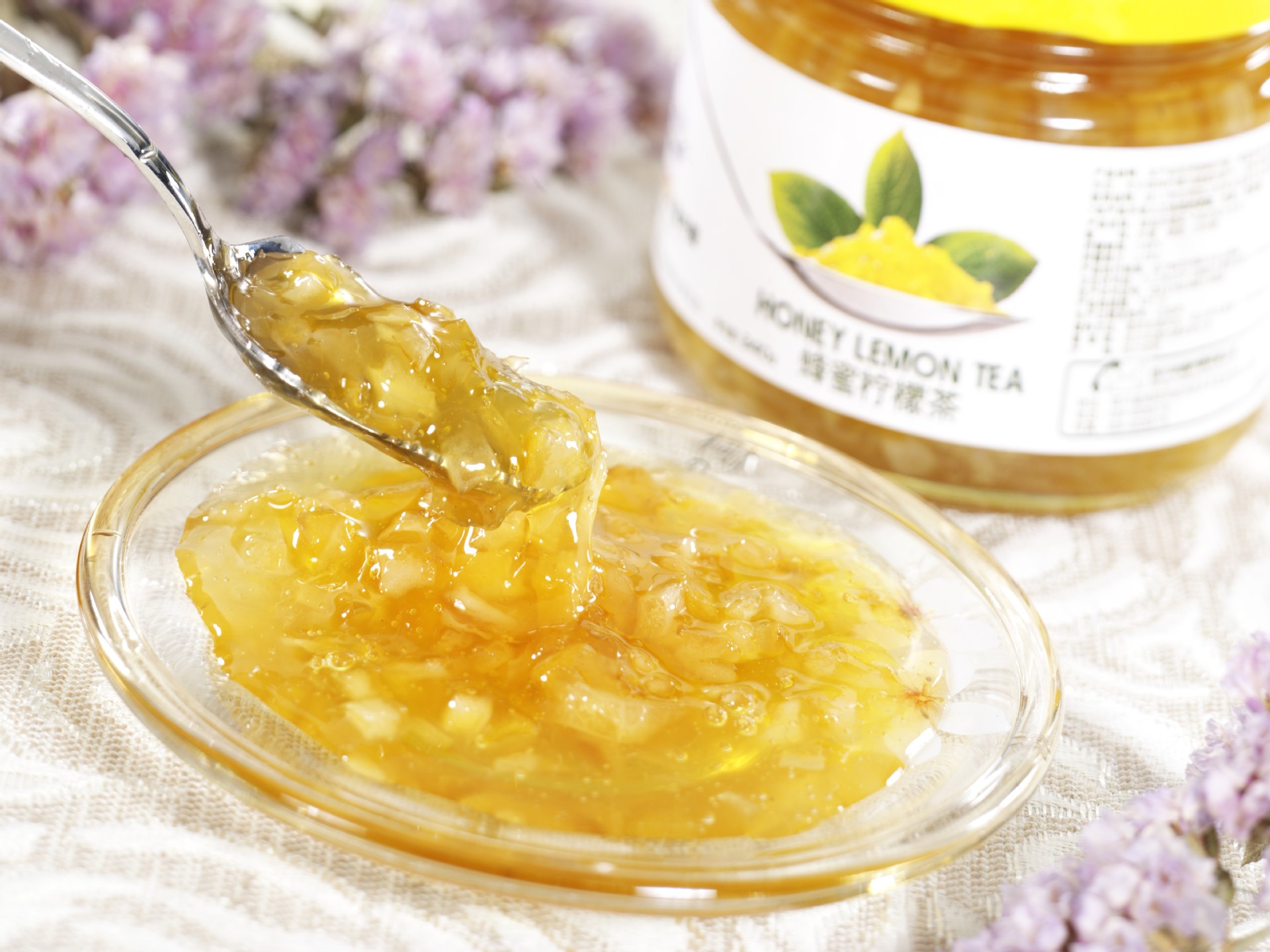 华通柠檬蜂蜜柠檬茶340g