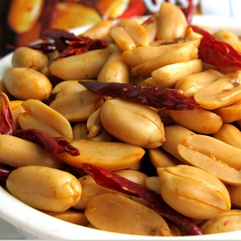 黄飞红麻辣花生110g