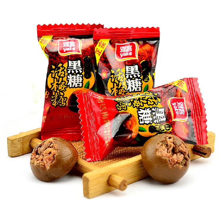 雅客黑糖话梅硬糖