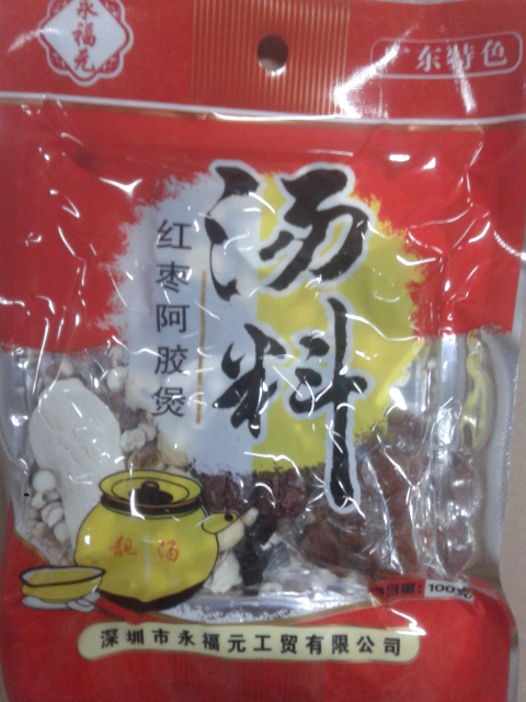 永福元红枣阿胶煲汤料