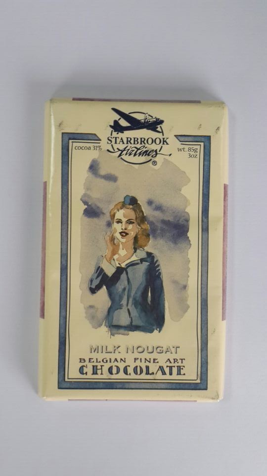 星河航空果仁牛奶巧克力85g