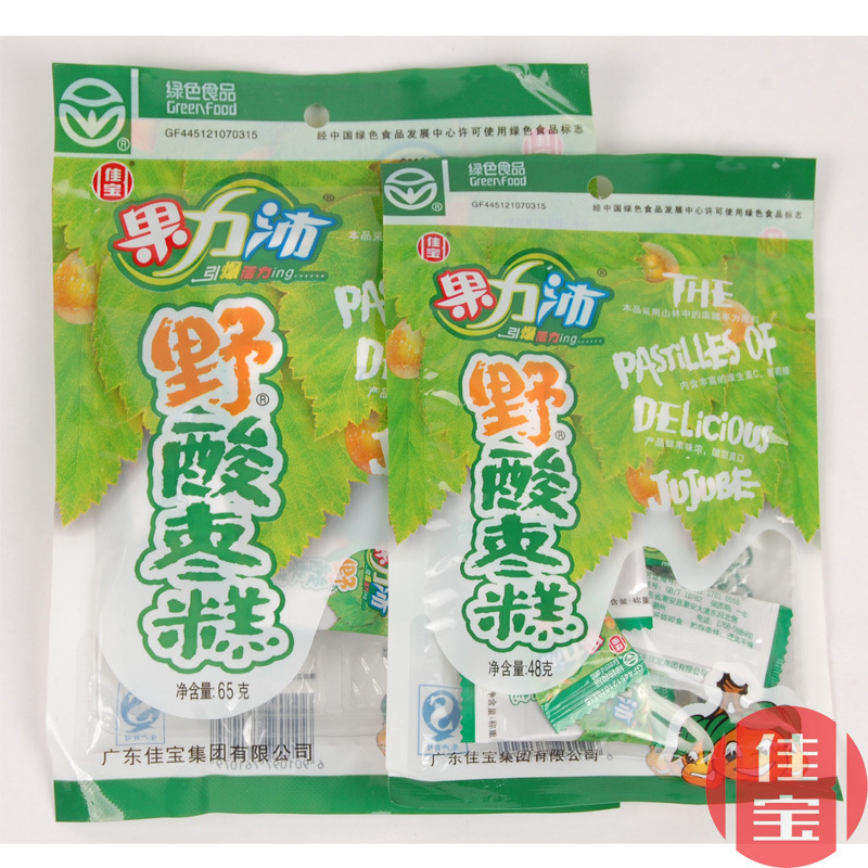 果力沛佳宝野酸枣糕220g