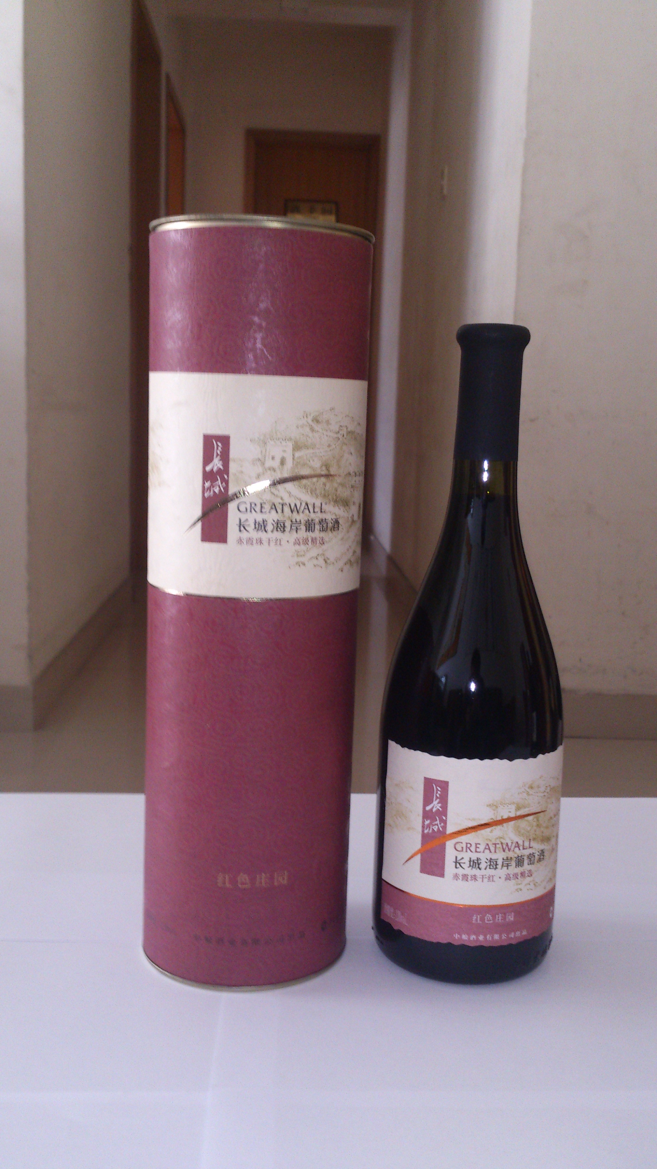 长城红色庄园赤霞珠干红高级精选葡萄酒