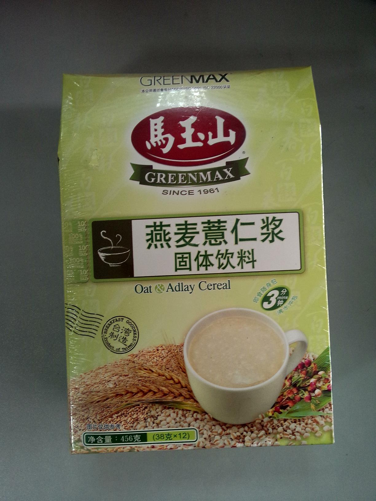 马玉山燕麦薏仁浆(固体饮料) 