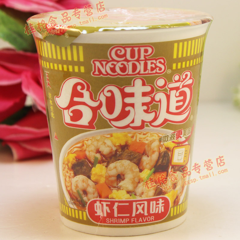 合味道虾仁原味杯面