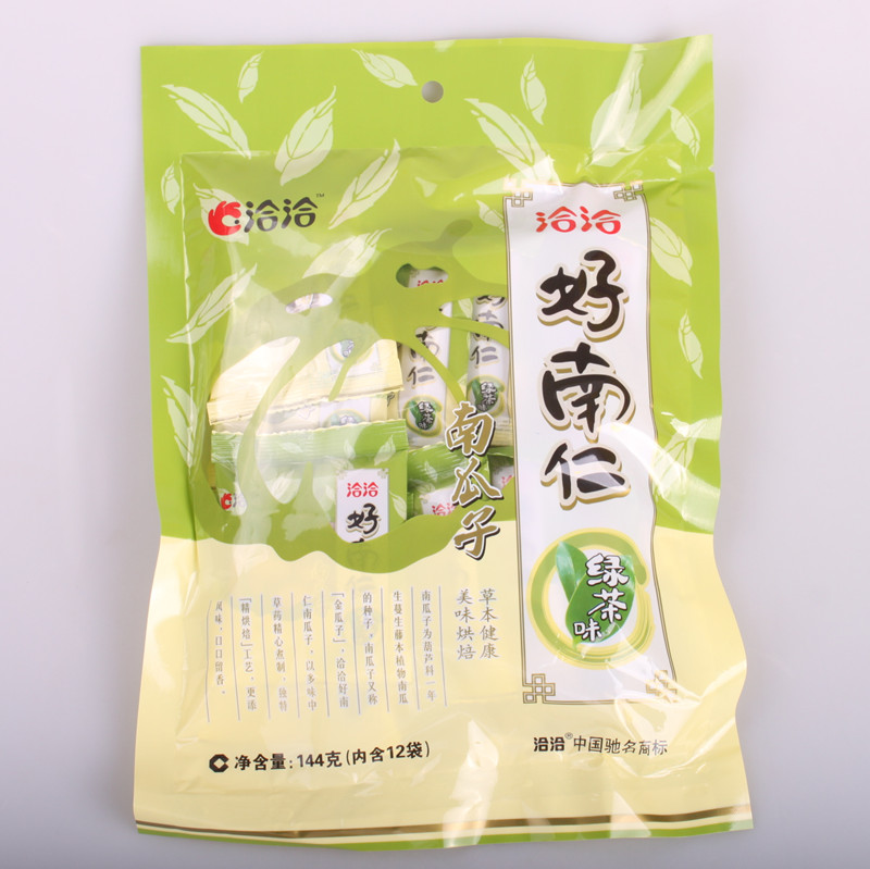洽洽好南仁南瓜子绿茶味