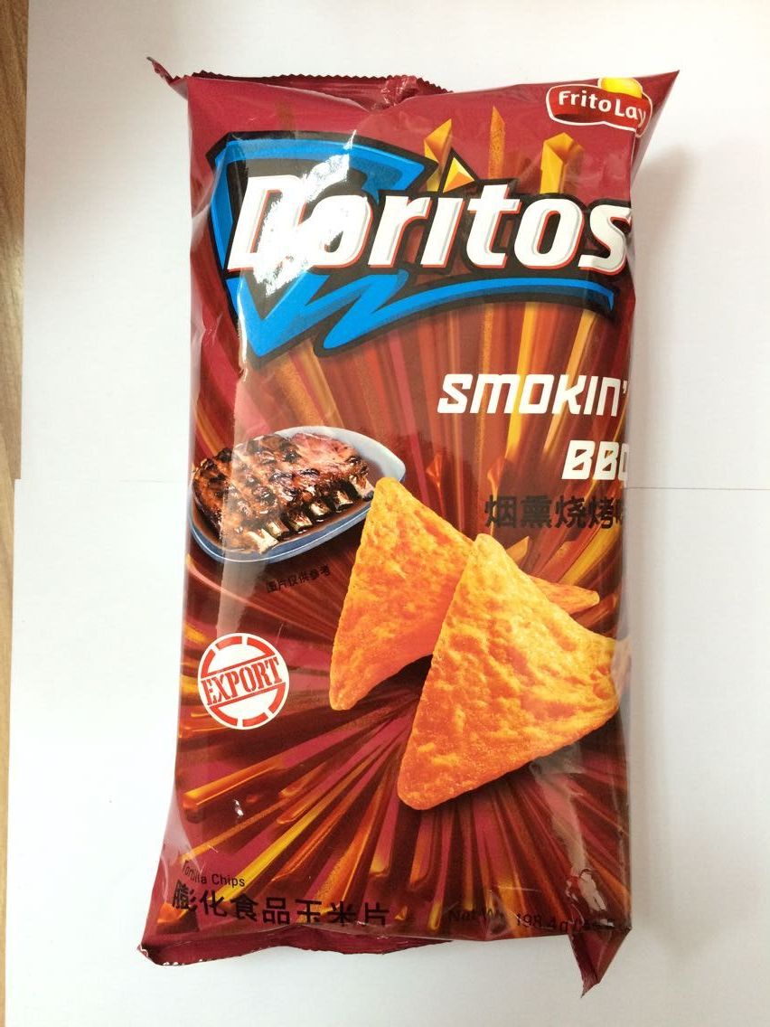 多力多滋烟熏烧烤味玉米片198.4g