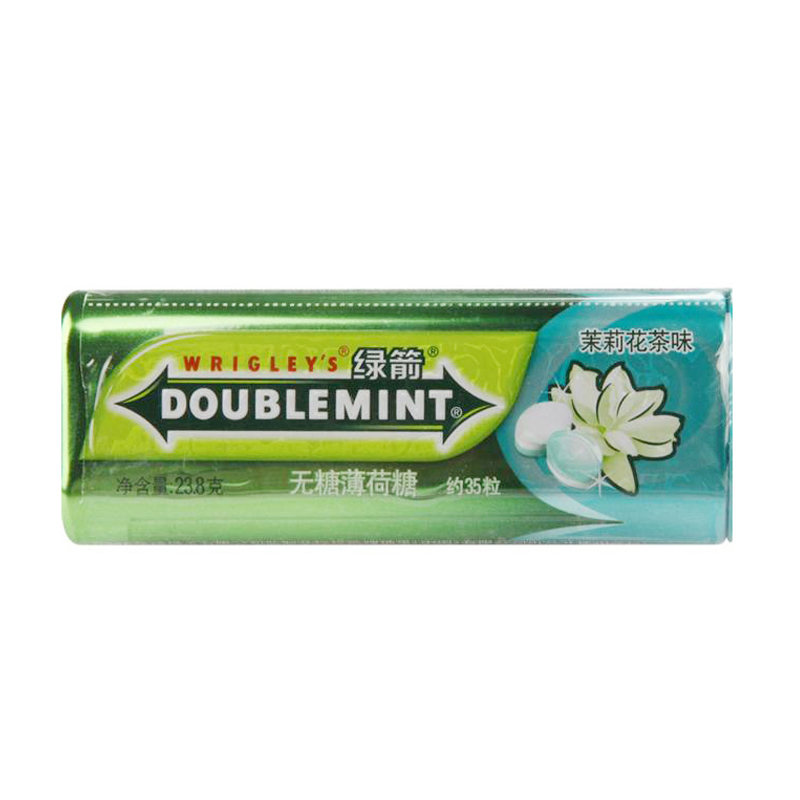 绿箭薄荷糖-无糖茉莉花茶味