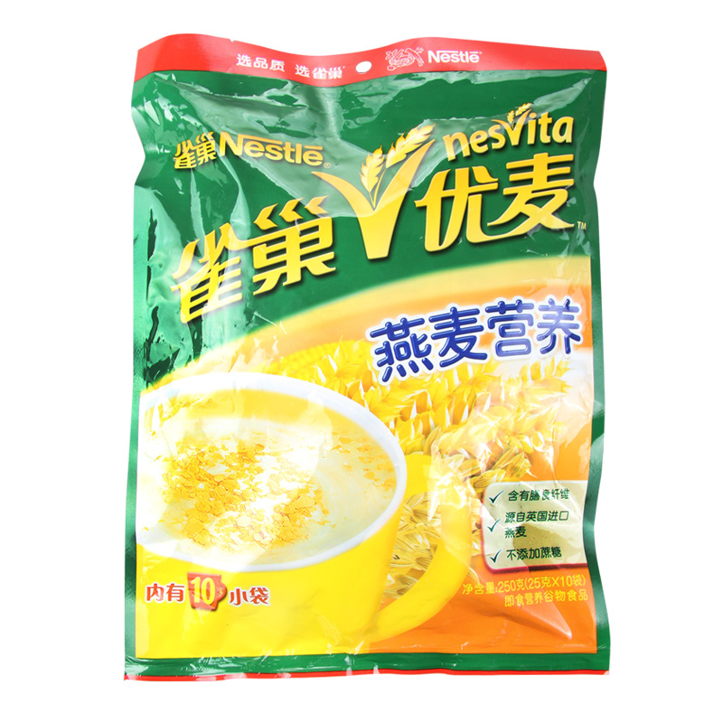Nestle/雀巢雀巢优麦燕麦营养@12(10x25g) CN
