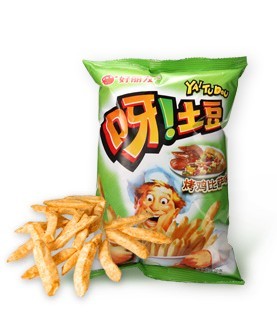 好丽友呀土豆(滋香烤鸡味)薯条