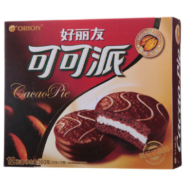 好丽友可可派360g