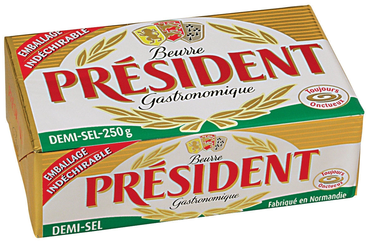 总统牌咸味黄油块