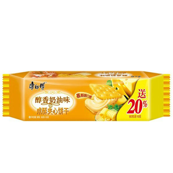 康师傅咸酥奶油芝士饼