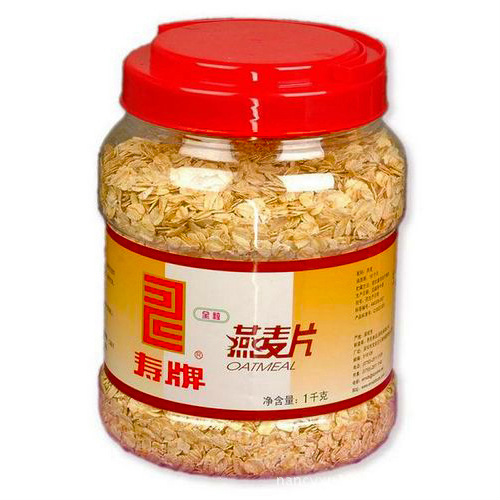 寿牌罐装麦片1000g